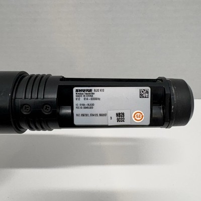 SHURE SM58 BLX2 K12 Wireless Handheld Microphone **614-638MHZ** | eBay