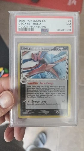 Deoxys (Delta Species - Attack Forme) 3/110 Holon Phantoms Holo PSA 7