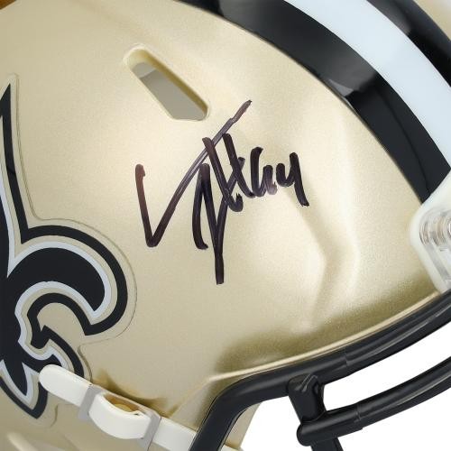 Cameron Jordan New Orleans Saints Autographed Riddell Speed Mini Helmet - Picture 2 of 3