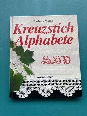 Kreuzstich Alphabete Cross Stitch Pattern Book