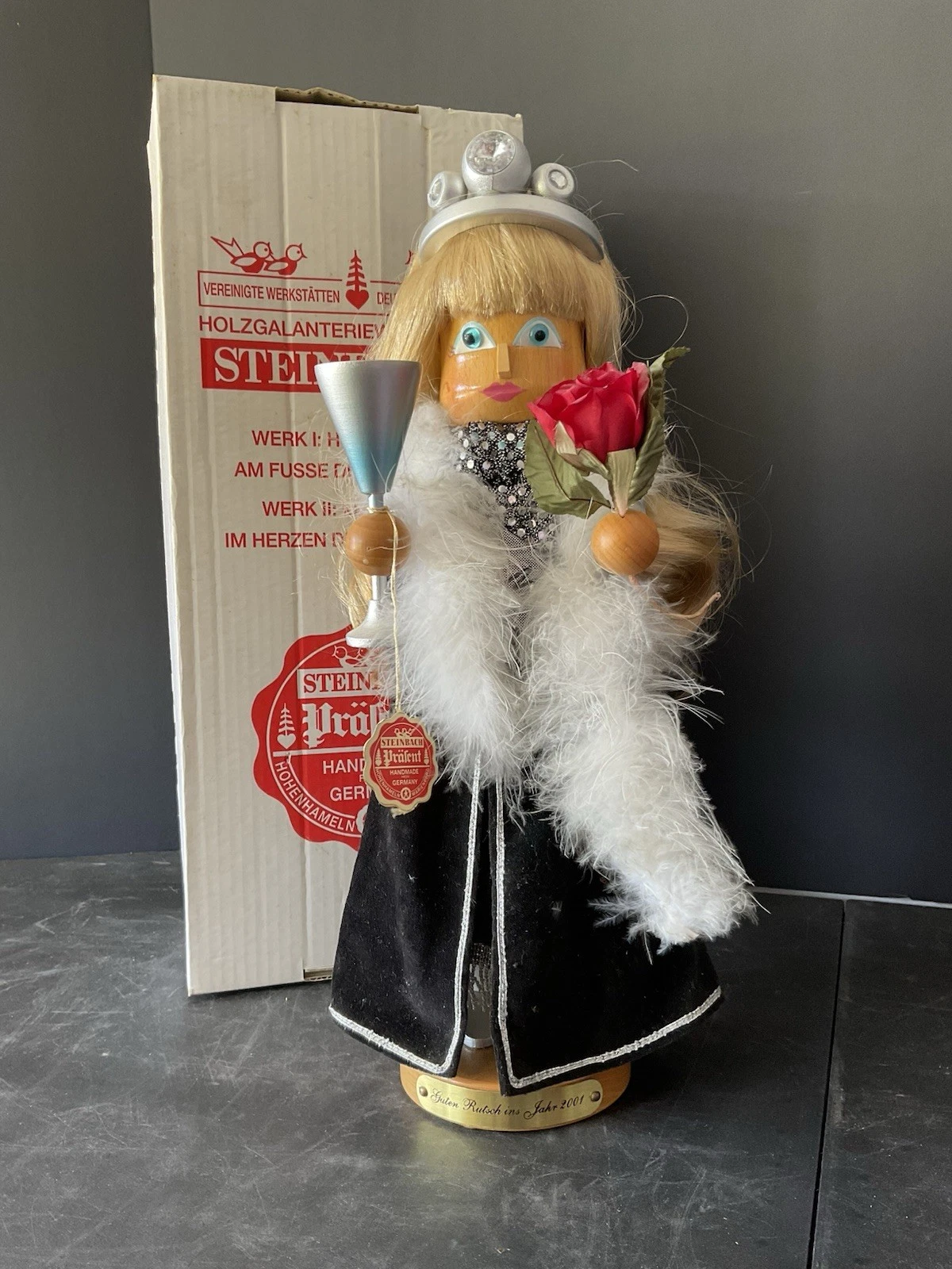 Steinbach Millennium Girl Nutcracker S1702 17" Limited Edition #2130 In Box