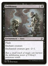 Feebleness #116 (NM) Time Spiral Remastered TSR Magic MTG