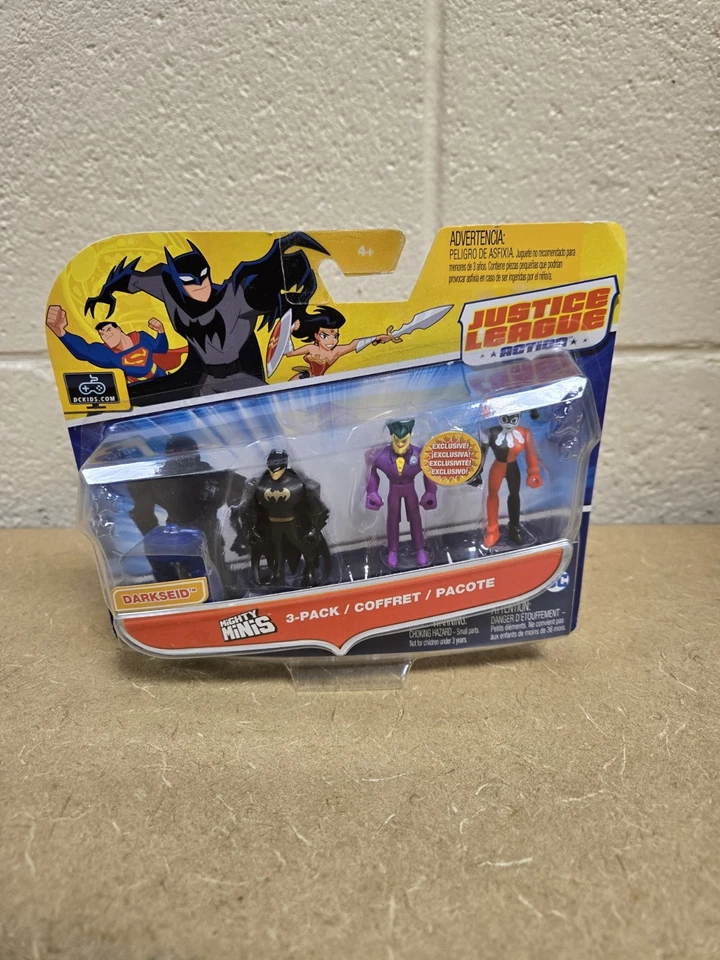 DC JLA Mighty Minis Mattel 2016 Darkseid BAF Lot 4 DWM44 45 46 47 Complete Set - Image 4 of 4