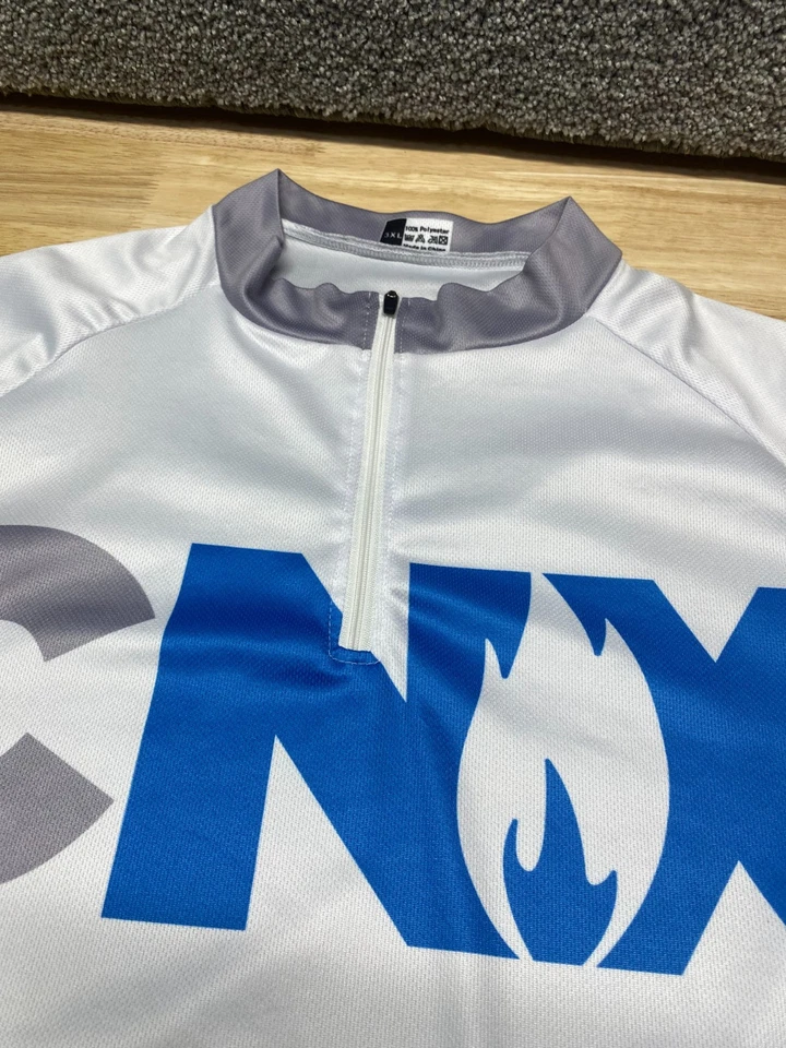 Camiseta deportiva de ciclismo CNX para hombre 3XL camisa de bicicleta manga corta bicicleta de carreras bicicleta Foto 3 de 4