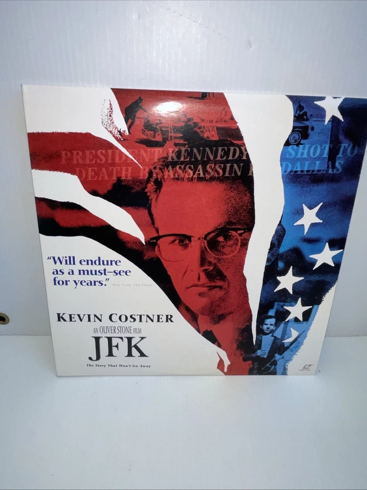 KEVIN COSTNER~Dances With Wolves~JFK~FIELD OF DREAMS LASERDISC LOT of 3 - Image 2 of 4