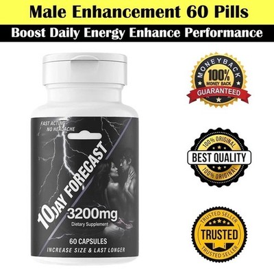 Eruption Enhancement Male Enhancement 3200mg 60 Pills Bottle Fast Free Shipping