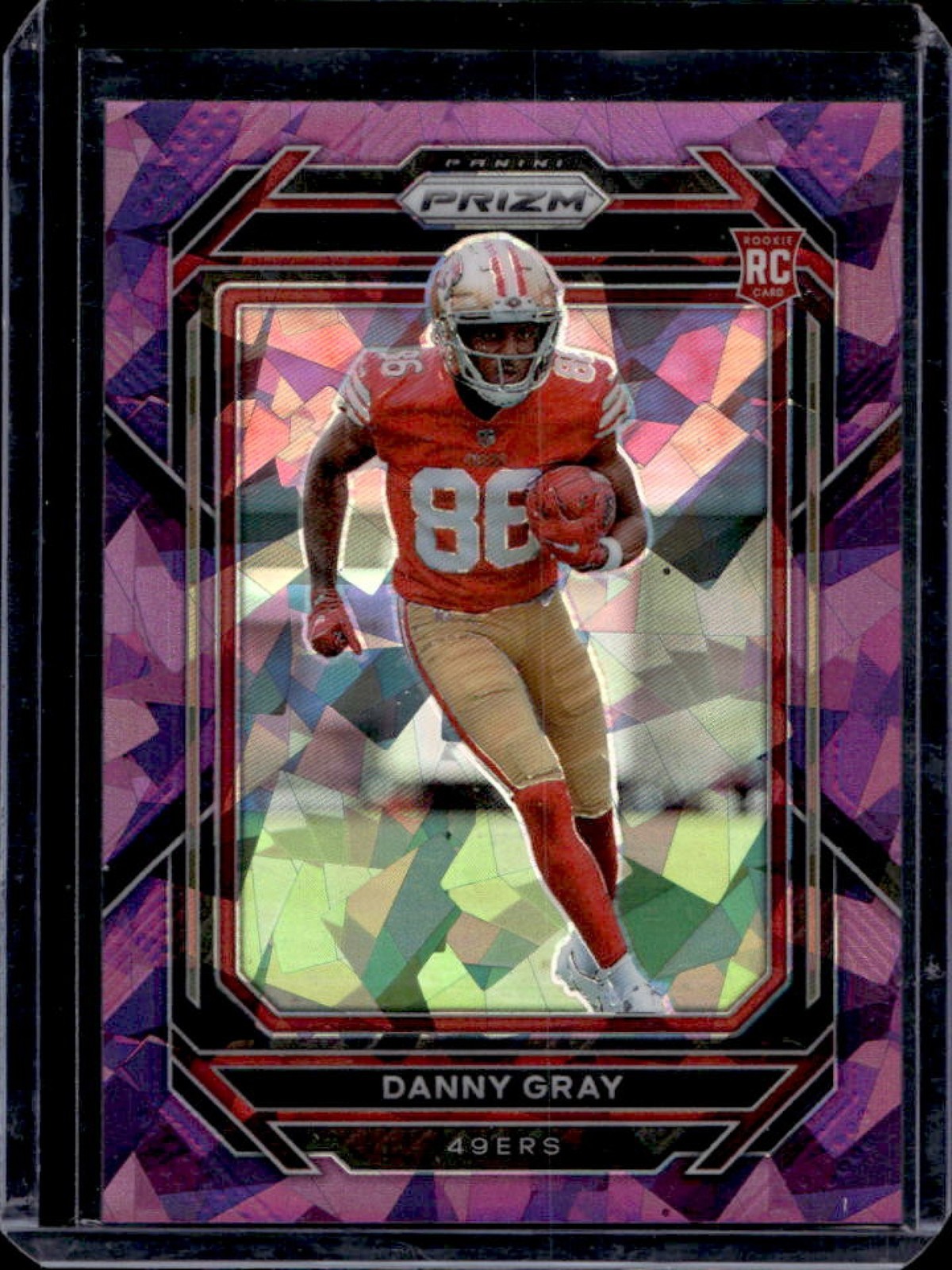 Danny Gray Panini Prizm #335 Purple Ice