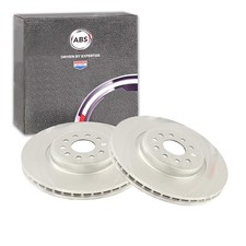 2x A.B.S. 340mm BREMSSCHEIBEN VORNE passend für AUDI Q4 CUPRA BORN SKODA ELROQ E