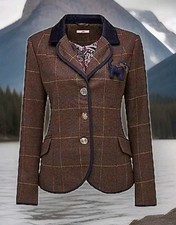 Joe Browns Heritage Check Jacket Size 14