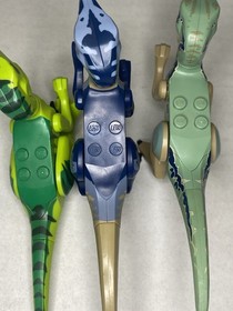 LEGO Authentic Jurassic Park World LEGO Dinosaur Lot Of 3 Velociraptor Raptor