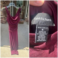 Maroon Party Dress