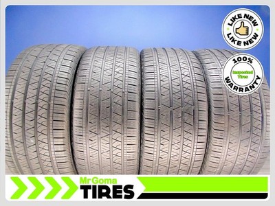 4 Continental Crosscontact LX SPORT SSR RFT XL 285/45R21 Used Tires 8.2/32 Tread