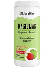 NaturalSlim MagicMag Magnesium Citrate Powder for Stress, Constipat... Fast Ship