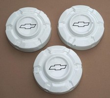 Vintage Chevy Truck Dog Dish 10 12 Steel Hubcaps Chevrolet Set Of 3