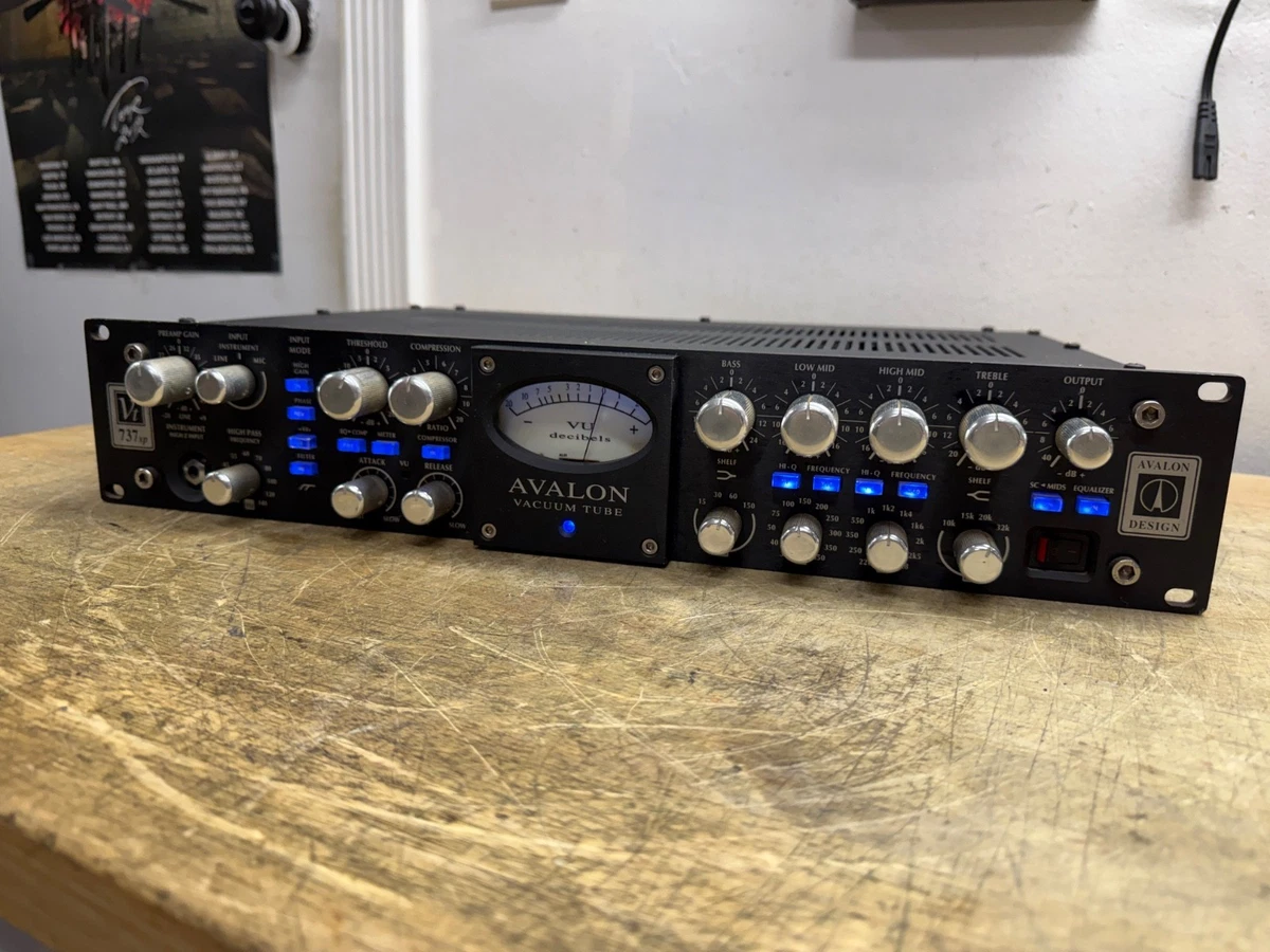 AVALON プリアンプ AVALON DESIGNのプリアンプU5 & 真空管チャンネルストリップVT-737SPを