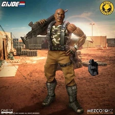 MEZCO ONE:12 GI JOE ROADBLOCK EXCLUSIVE FACTORY SEALED FIGURE ADULT COLLECTIBLE
