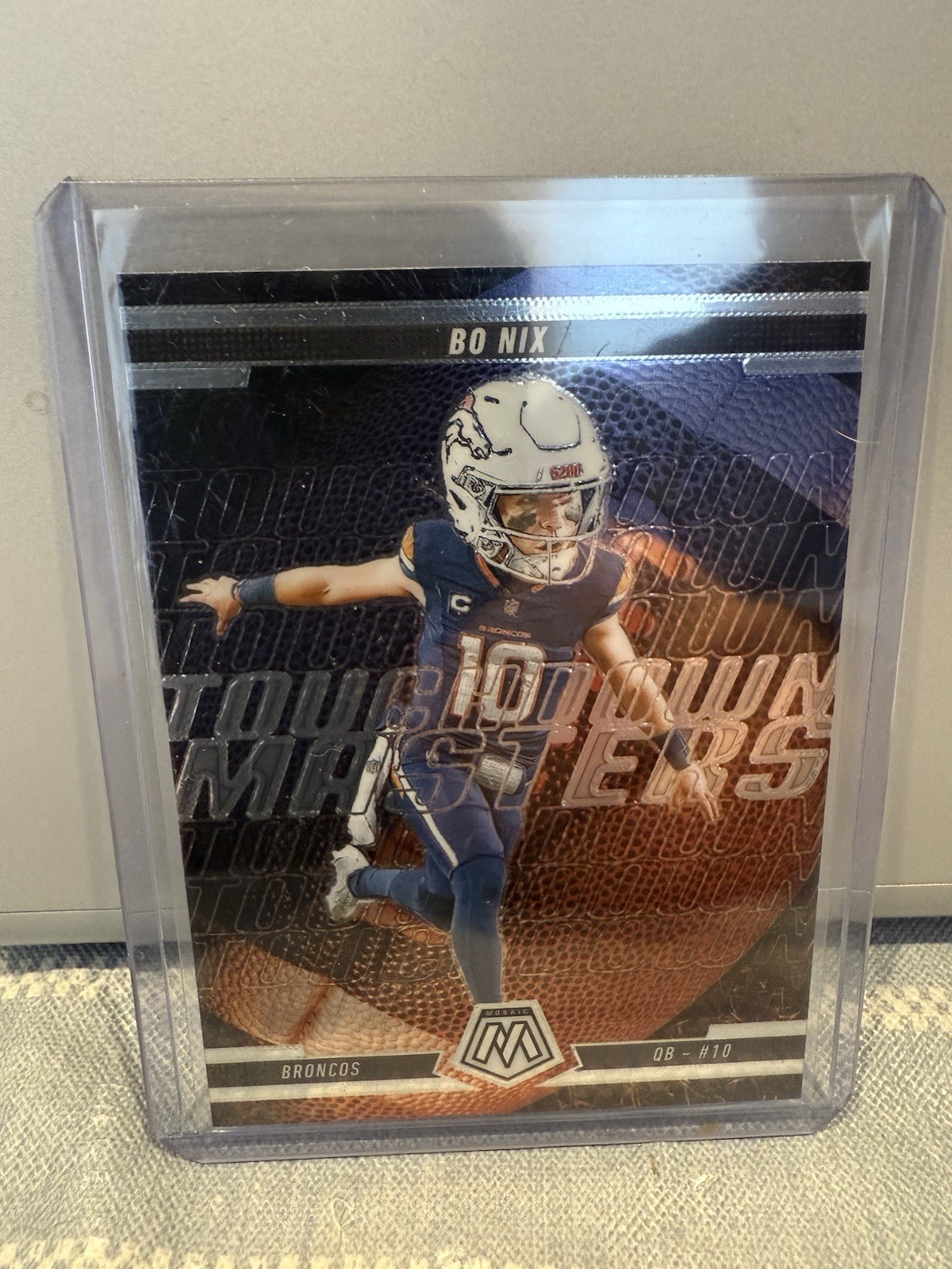 2025 Mosaic Touchdown Masters QB Bundle, Bo Nix, Caleb Williams And Jordan Love