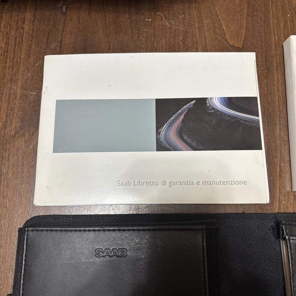 saab 9-3 Uso E Manutenzione Set Completo - Immagine 2 di 4