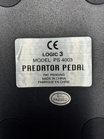 Logic 3 Predator 2 PlayStation PS1 Sega Saturn Light Gun Complete w/ Pedal + Box