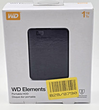 WD Elements Portable External HDD 1tb