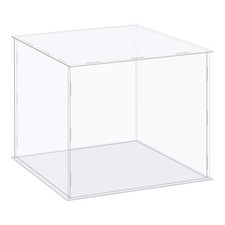Display Case Box Acrylic Box Transparent Showcase 36x36x36cm for Collectibles