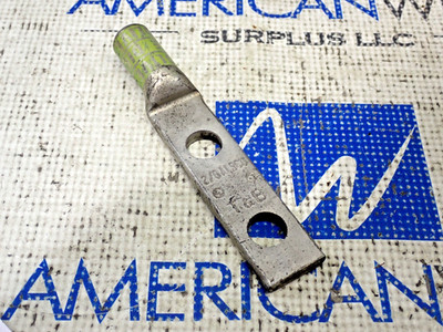 T&B 2/0AL9CU Compression Lug Olive die 54 2 Hole Lot of 2