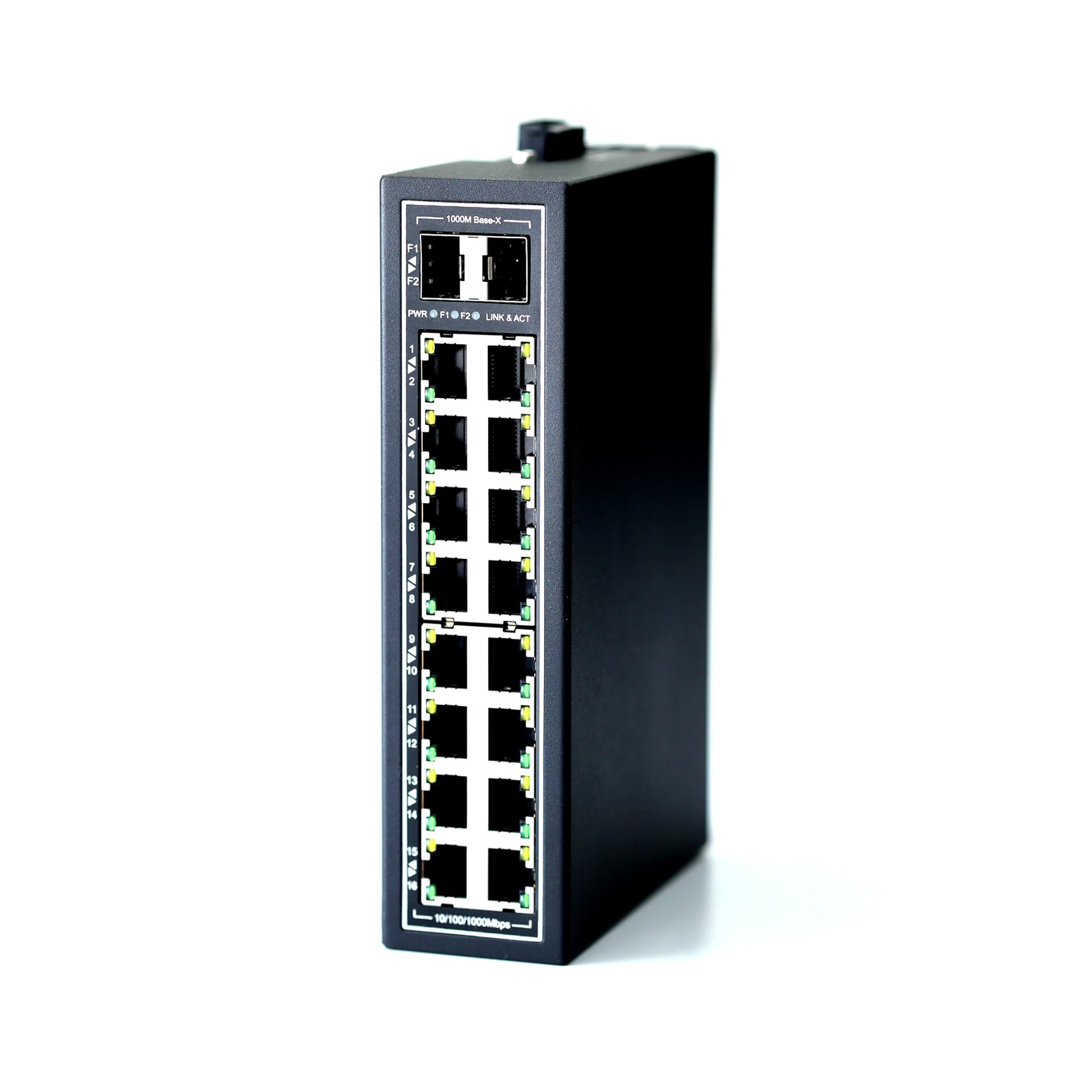 Switch industriel WDH-16GT2GF-DC contre les coupures réseau en zone chaude
