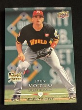 Joey Votto Rookie 2008 Upper Deck First Edition Baseball Card UD - #299 (RC). rookie card picture