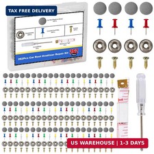 262PCS Car Roof Headliner Repair Kit with Installation Tool, Grey | Premium Auto