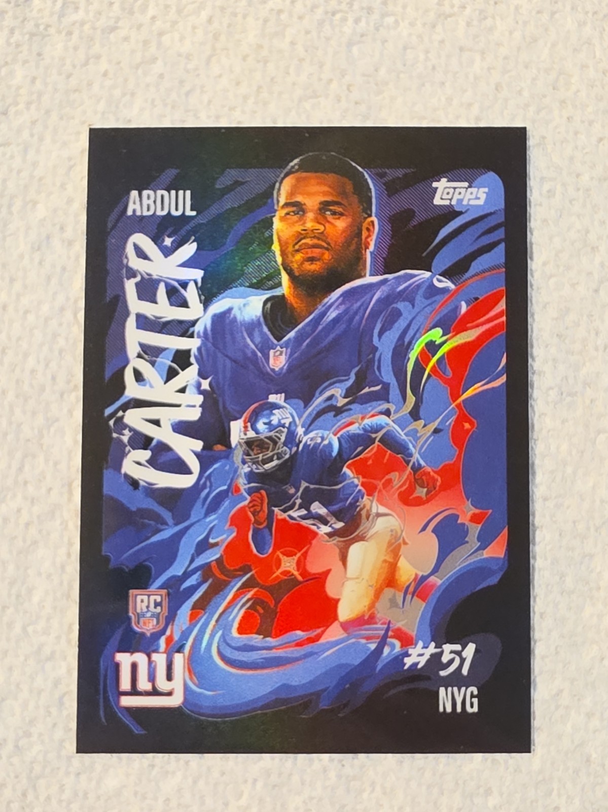 2025 Topps Chrome - Ultra Violet Abdul Carter #UV-4 (RC)