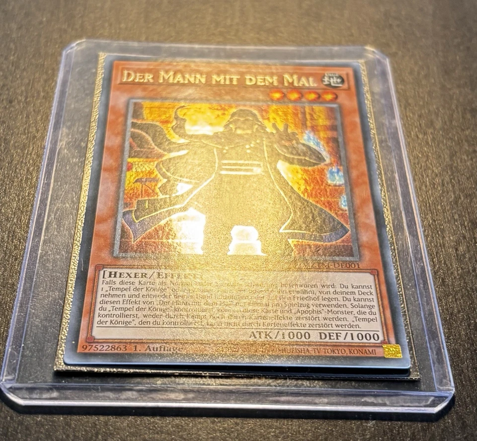 Yu-Gi-Oh! Der Mann Mit Dem Mal MZTM Secret Rare Near Mint 1st - Bild 4 von 4