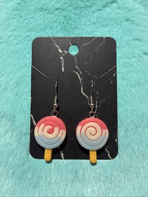Stylish Lolly Pop Earrings. Unique, Party, Cute, Festive, Casual