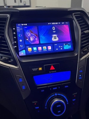 For Hyundai IX45 Santa Fe 2013-18 Carplay Stereo Radio 9''Android15 32G GPS FM BT