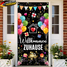 Willkommen Zuhause Deko Banner - Welcome Home...