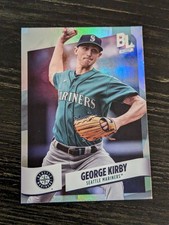 2024 Big League Base Uncommon Rainbow Foil # 223 George Kirby