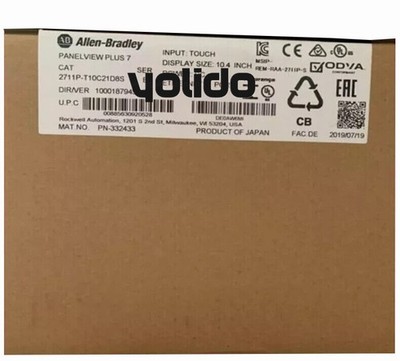 2711P-T10C21D8S/B NEW 2711P-T10C21D8S B Series Panelview Plus US free tax