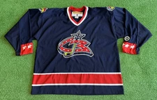 Columbus Blue Jackets Hockey Jersey NHL Koho Men Size 2XL Authentic Blue Sports
