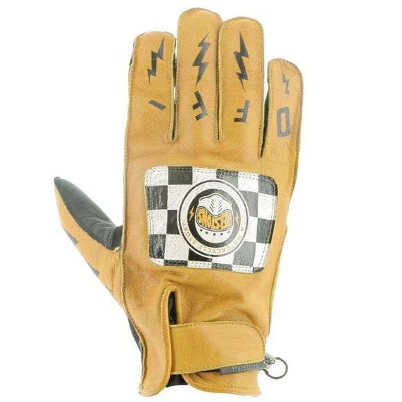 Gants été homme Helstons Logo tactiles et perforés
