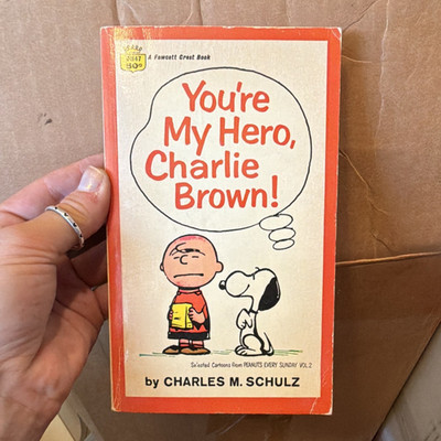 Charles M. Schulz You're My Hero, Charlie Brown! (Peanuts) PB Illus 1969