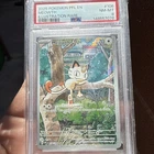 Pokémon TCG Meowth Illustration Rare Holo Me02: Phantasmal Flames PSA 8 #106/094