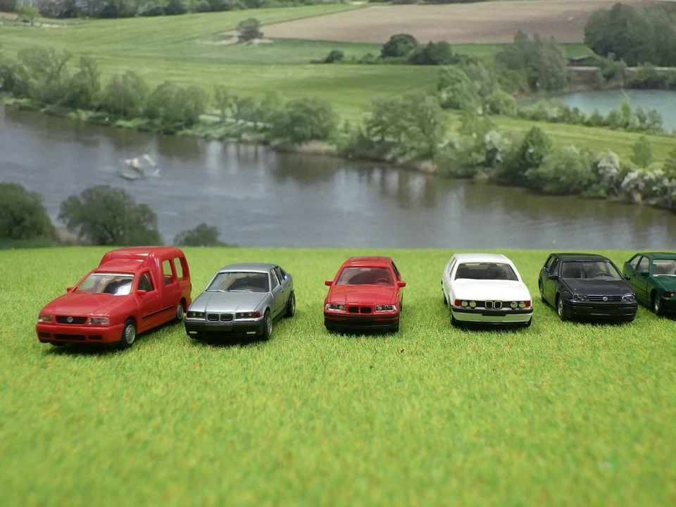 Wiking etc H0 PKW Konvolut 9 Stk (VR) D0701 - Bild 2 von 4