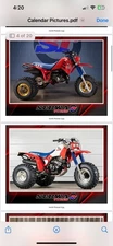 Honda ATC250r ATC350x TRX250r 2026 Calendar Three Wheeler Trikes Quads