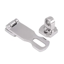 Fydun Boat Stainless Steel Locker Clamp 75MM Anti-Rattle Marine Hatch Fastene...