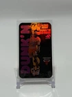 1998-99 Skybox EX Michael Jordan Dunk N Go Nuts Mini Holo Refractor Tobacco Card