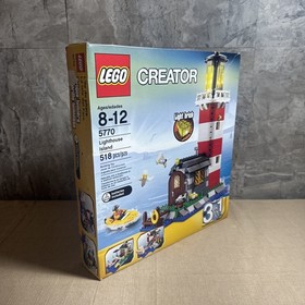 LEGO CREATOR 5770 Lighthouse Island &ndash; Retired 100% Complete set W/Manuals & Box