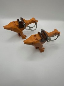 (L-2) lego star wars Kaadu Gungan Beast with saddle and rope from 7115 2 pieces