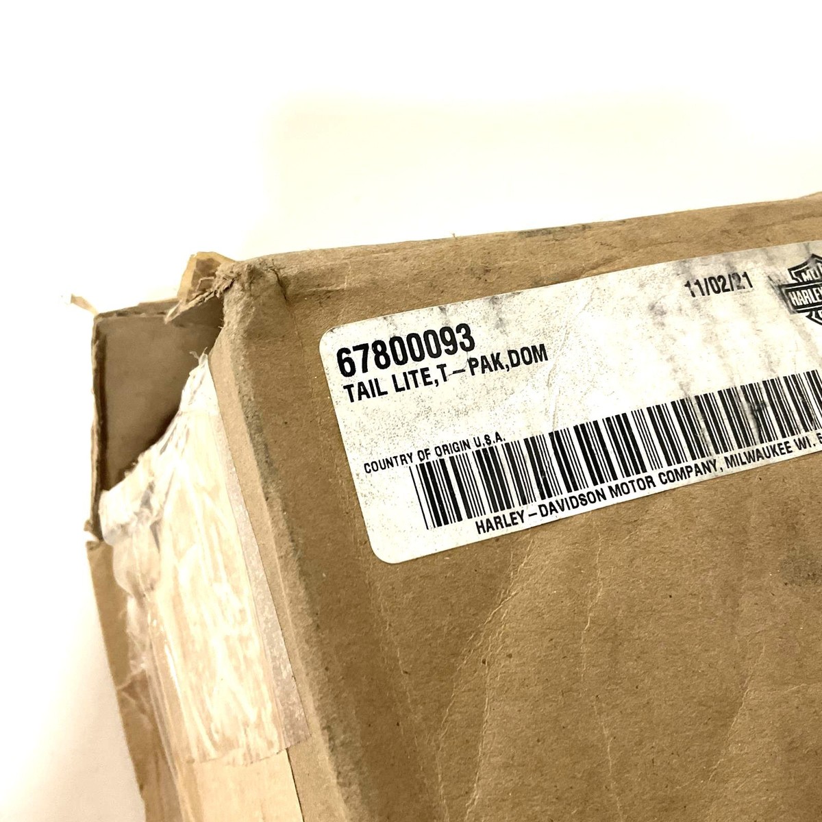 チャリTNページ 67800093 OEM NTO 2014-2024 HARLEY-DAVIDSON TOURING TOUR PACK