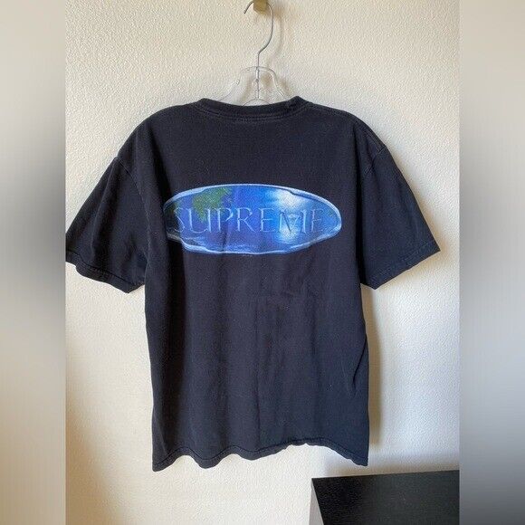 Supreme Men's T-Shirt Black Size L Graphic Logo 1994 Vintage Supreme Men's T-Shirt Black Size L Graphic Logo 1994 Vintage