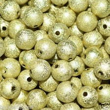 yellow metallic stardust round acrylic beads 4mm/100pcs,8mm/50pcs,10mm/40pcs