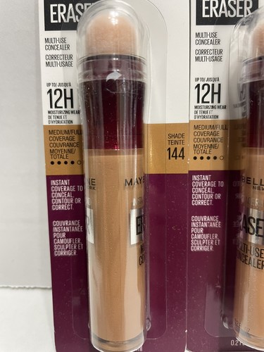 6 Maybelline Instant Age Rewind Multi-Use Concealer Medium/Full 144 Caramel - Picture 12 of 17